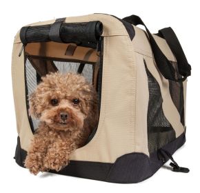 Folding Zippered 360 Vista View House Pet Crate - Large