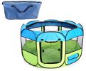 All-Terrain' Lightweight Easy Folding Wire-Framed Collapsible Travel Pet Playpen - Large