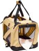 Folding Zippered 360 Vista View House Pet Crate - Large