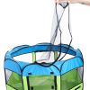 All-Terrain' Lightweight Easy Folding Wire-Framed Collapsible Travel Pet Playpen - Large