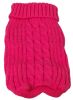 Heavy Cotton Rib-Collared Pet Sweater - Medium