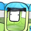All-Terrain' Lightweight Easy Folding Wire-Framed Collapsible Travel Pet Playpen - Large