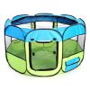 All-Terrain' Lightweight Easy Folding Wire-Framed Collapsible Travel Pet Playpen - Large