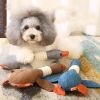 Dog Squeak Toys Wild Goose Sounds Toy Cleaning Teeth Puppy Dogs Chew Supplies Training Household Pet Dog Toys accessories - Beige