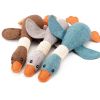Dog Squeak Toys Wild Goose Sounds Toy Cleaning Teeth Puppy Dogs Chew Supplies Training Household Pet Dog Toys accessories - Beige
