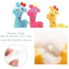 1Pcs Puppy Pet Toys for Small Dogs Fleece Resistance To Bite Dog Toy Teeth Cleaning Chew Training Toys Pet Supplies Puppy Dogs - Yellow