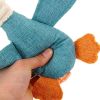 Dog Squeak Toys Wild Goose Sounds Toy Cleaning Teeth Puppy Dogs Chew Supplies Training Household Pet Dog Toys accessories - Beige