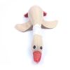 Dog Squeak Toys Wild Goose Sounds Toy Cleaning Teeth Puppy Dogs Chew Supplies Training Household Pet Dog Toys accessories - Beige
