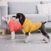 Touchdog Split-Vent Designer Waterproof Dog Raincoat - Blue - Medium