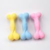 Bones Shape Pet Toys TPR Foamed Environmentally Chew Molars Gnawing Dog Toy For Medium Big Dogs Training Pets Interaction Toys - Blue